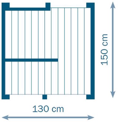 Parque Infantil Beach Hut XL con Columpio Doble